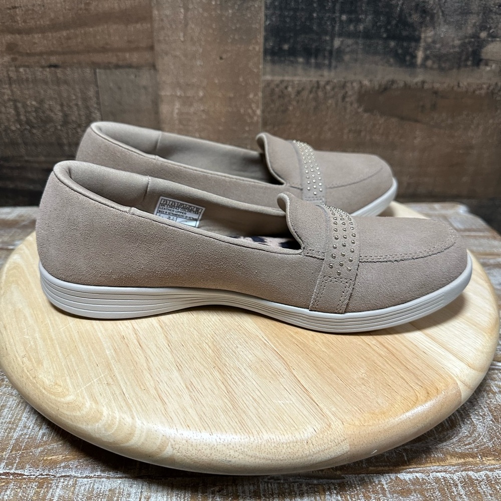NEW Skechers Women’s Tan On The Go Leather Dreamy-She's Fancy 136242 Size 7.5 - Picture 5 of 8